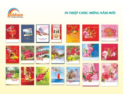 In lịch - In ấn Goldsun - Công Ty TNHH Thương Mại Và In ấn Quảng Cáo Mặt Trời Vàng